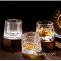 Rolling Base Whisky Rock Glass Tumbler 3 Pieces
